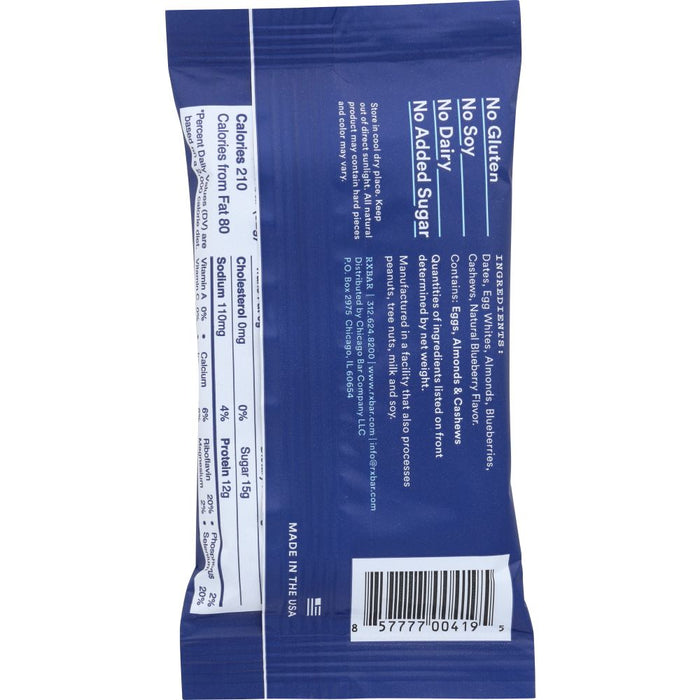 RXBAR: Bar Protein Blueberry, 1.8 oz