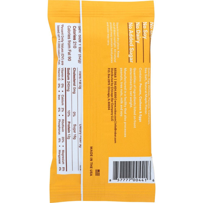 RXBAR: Bar Protein Maple Sea Salt, 1.8 oz