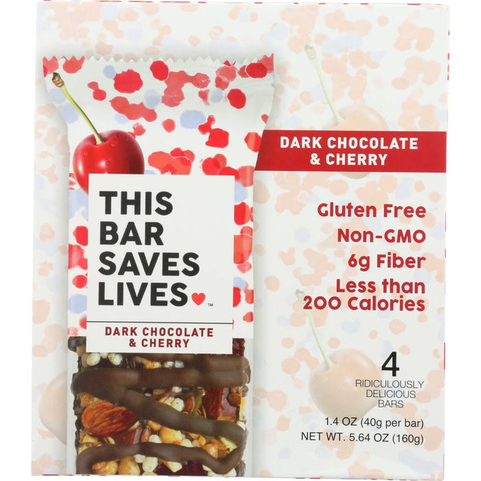 THIS BAR SAVES: Bar Granola Dark Chocolate Cherry, 5.64 oz