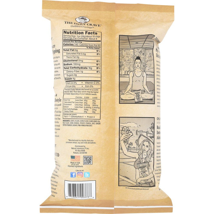THE DAILY CRAVE: Chip Lentil Himalayan Pink Salt, 4.25 oz