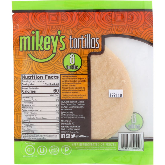 MIKEYS: Tortillas, 7 oz