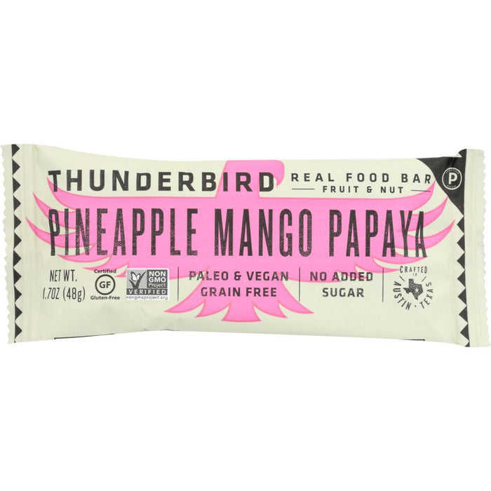 THUNDERBIRD ENERGETICA: Bar Pineapple Mango Papaya, 1.7 oz