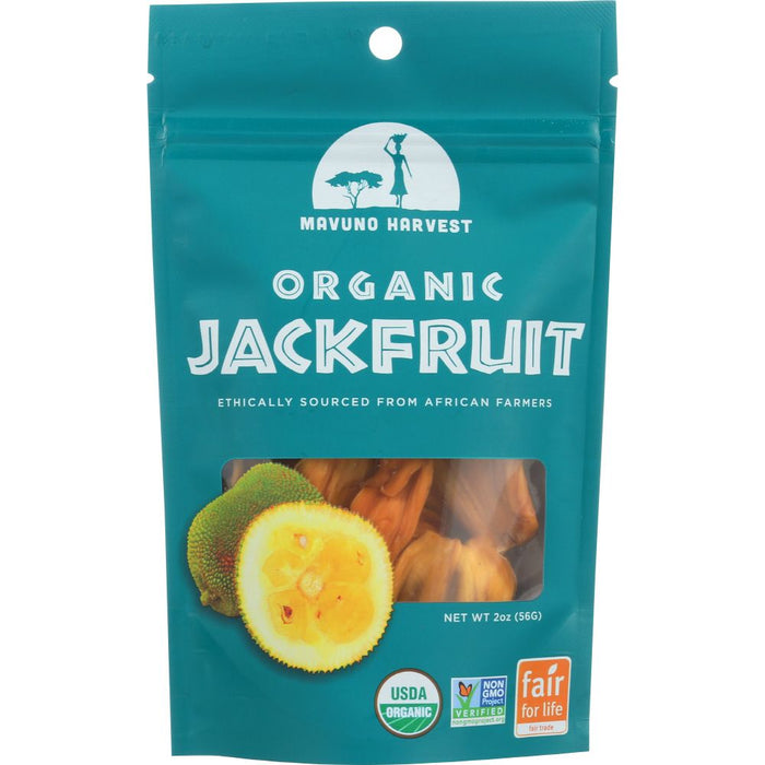 MAVUNO HARVEST: Dried Fruit Organic Jackfruit, 2 oz
