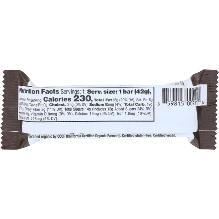 OCHO CANDY: Dark Chocolate Peanut Butter Candy Bar Organic, 1.5 oz