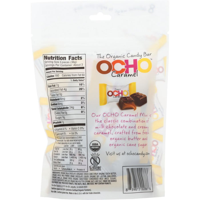 OCHO CANDY: Candy Caramel Organic, 3.5 oz