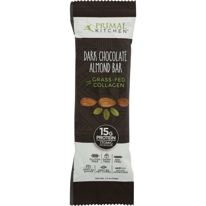 PRIMAL KITCHEN: Bar Protein Dark Chocolate Almond, 1.7 oz