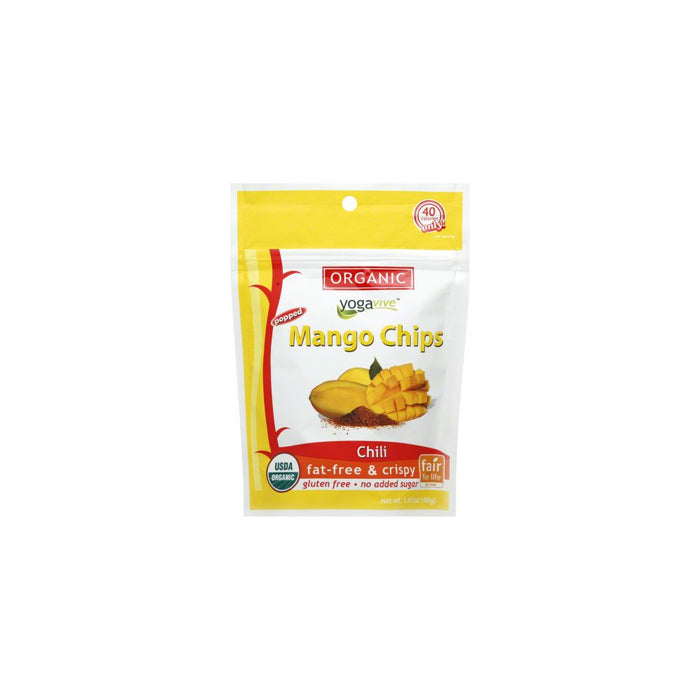 YOGAVIVE: Chip Mango Chili Pack of 6, 8.46 oz