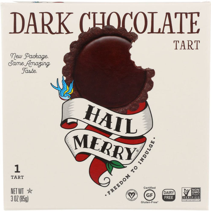 HAIL MERRY: Miracle Tart Gluten Free Chocolate, 3 oz