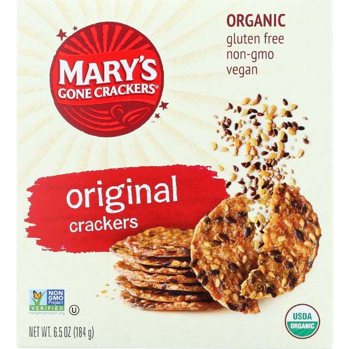 MARY'S GONE CRACKERS: Organic Seed Crackers Original, 6.5 oz