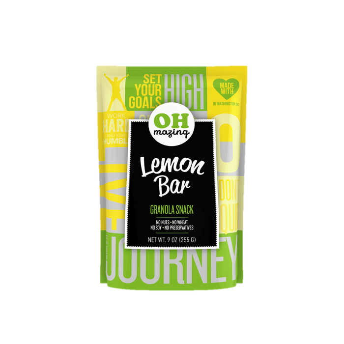 OH-MAZING: Lemon Bar Granola Snack, 9 oz