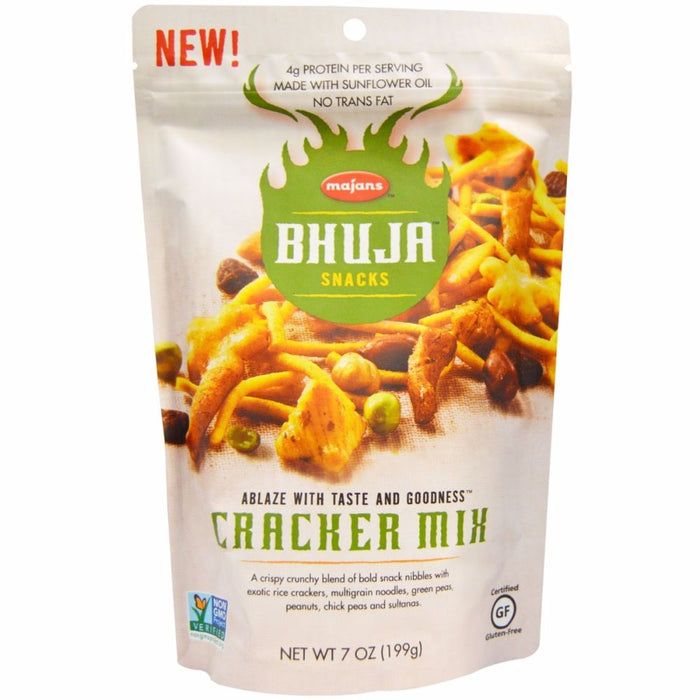 BHUJA: Cracker Mix Gluten Free, 7 oz