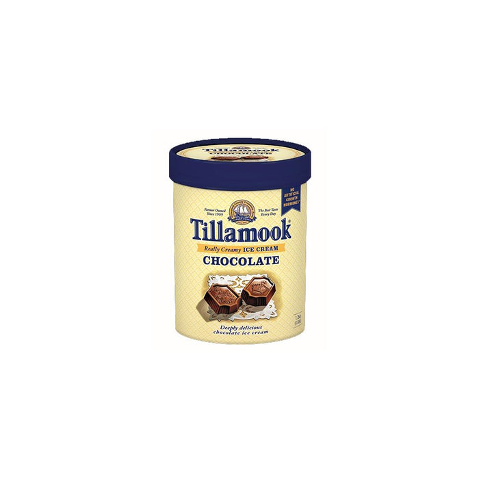 TILLAMOOK: Chocolate Ice Cream, 56 oz
