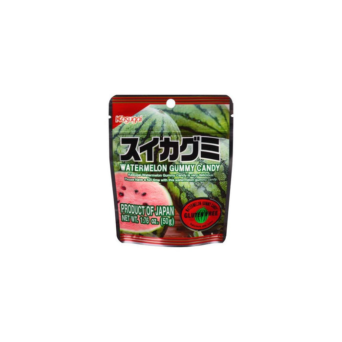 KASUGAI: Gummy Watermelon, 1.76 oz