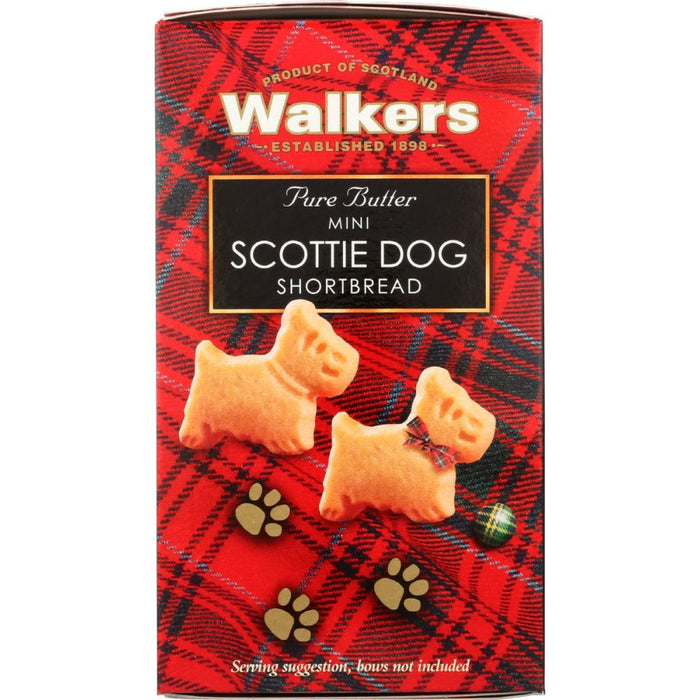 WALKERS: Mini Scottie Dog Shortbread Carton, 5.3 oz