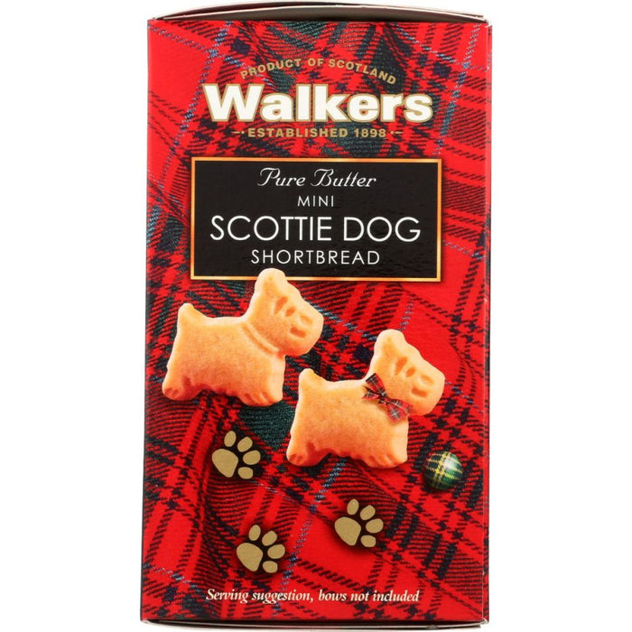 WALKERS: Mini Scottie Dog Shortbread Carton, 5.3 oz