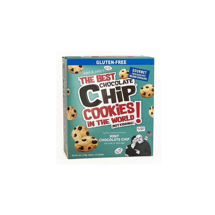 THE BEST CHOC CHIP COOKIE: Mint Chocolate Chip Gluten Free Cookie, 6 oz