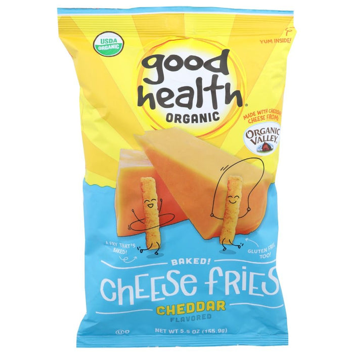 GOOD HEALTH: Baked Cheese Fries Cheddar, 5.5 oz