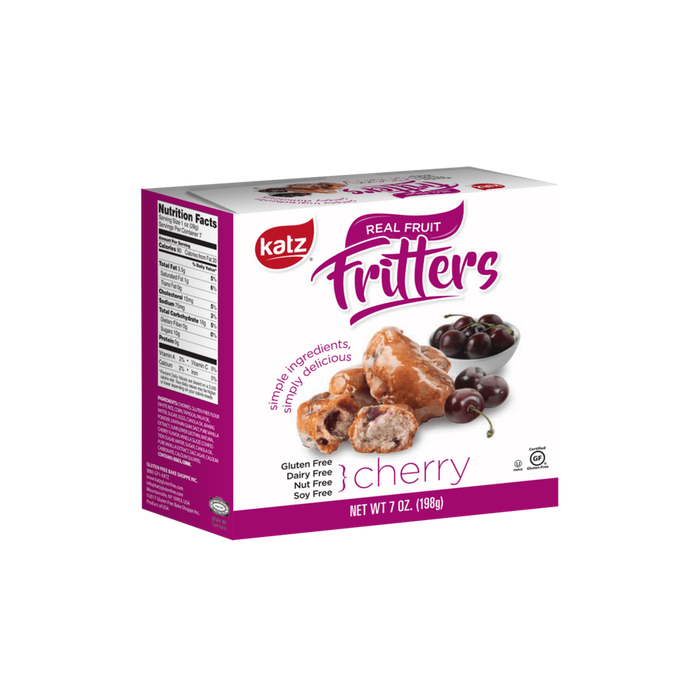 KATZ: Cherry Fritters, 7 oz