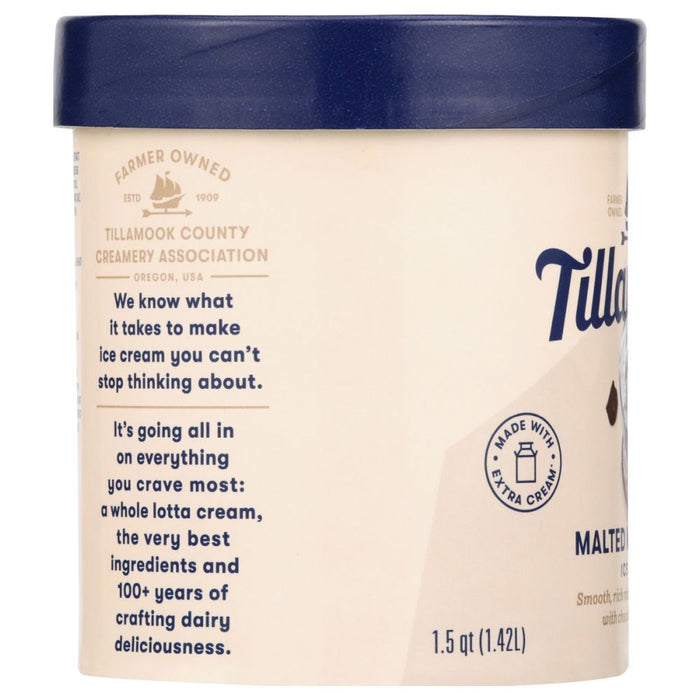 TILLAMOOK: Ice Cream Malted Moo Shake, 48 oz
