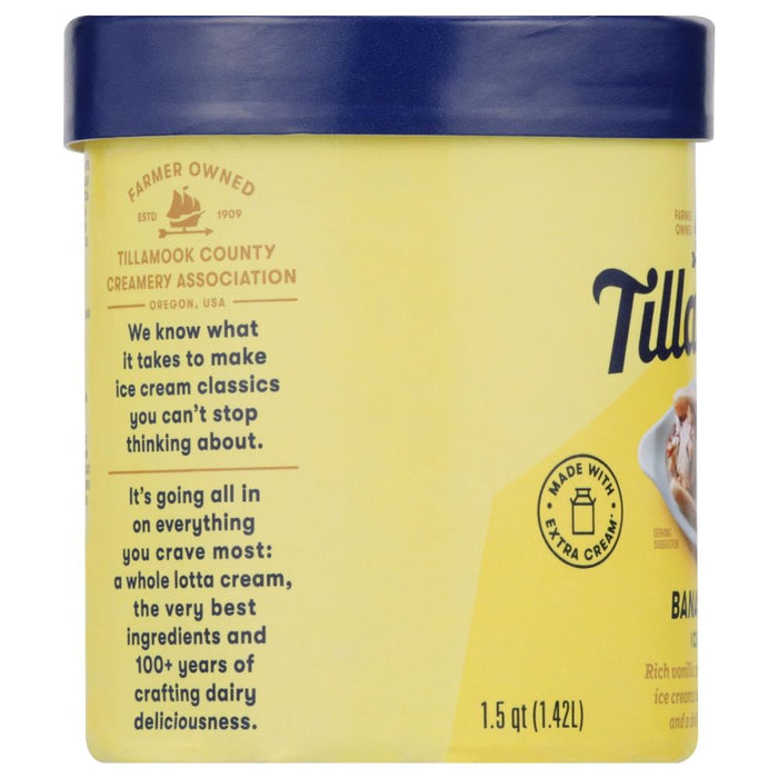 TILLAMOOK: Ice Cream Banana Split, 48 oz