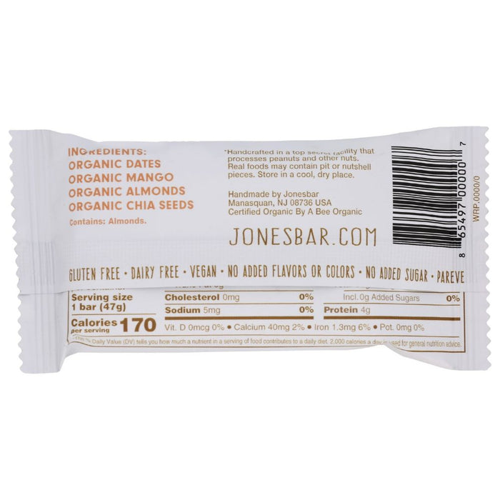 JONESBAR: Mango Snack Bar, 1.7 oz