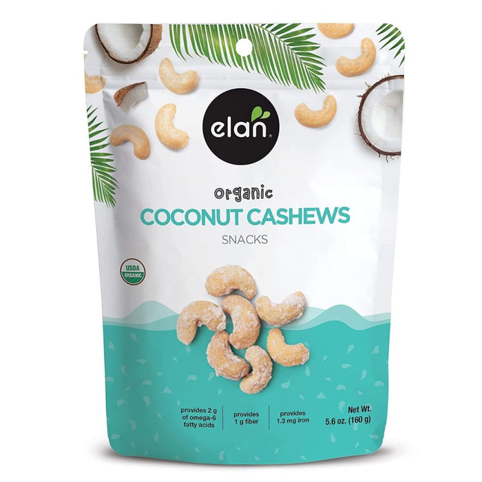 ELAN: Organic Coconut Cashews, 5.6 oz
