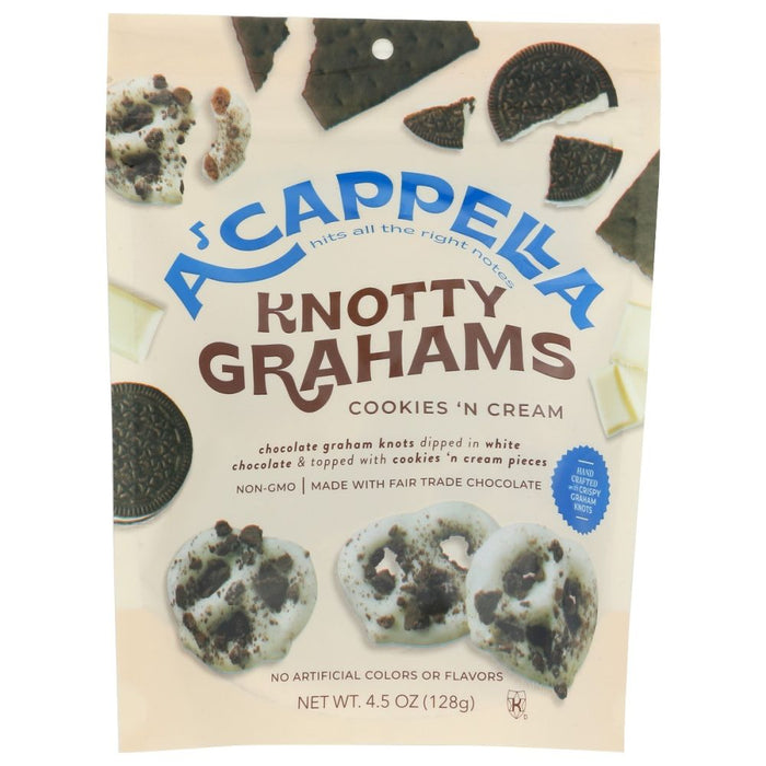 A CAPELLA: Cookies N Cream Knotty Grahams, 4.5 oz