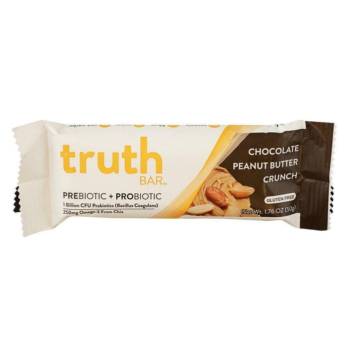 TRUTH BAR: Bar Chocolate Peanut Butter Crunch, 1.76 oz