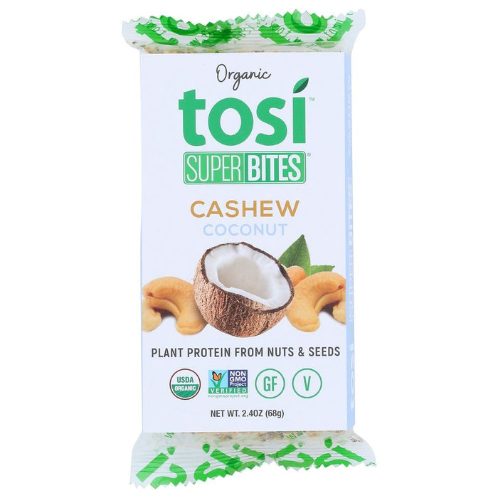 TOSI: Organic Cashew Coconut Super Bites, 2.40 oz