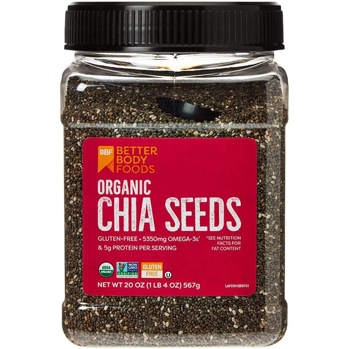 BETTERBODY: Chia Seed Black, 1.25 lb