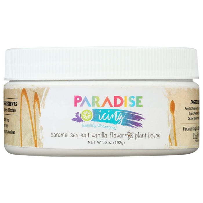 PARADISE ICING: Caramel Sea Salt Vanilla Flavor, 8 oz