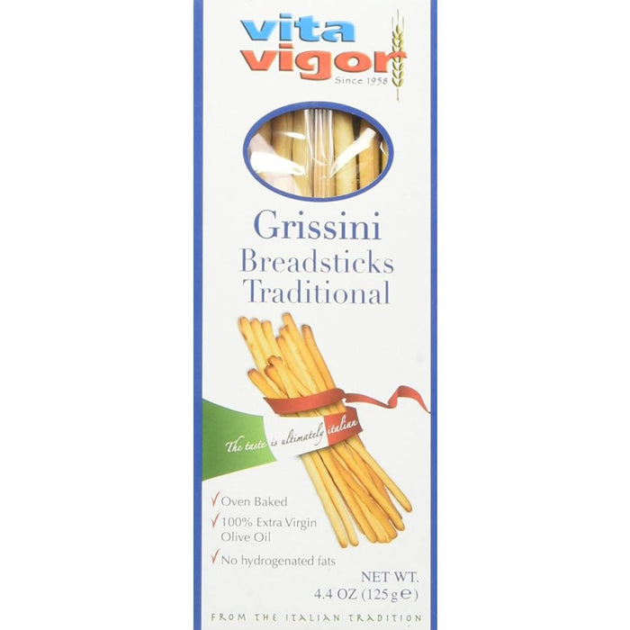 VITA VIGOR: Grissini Traditional Breadsticks, 4.4 oz