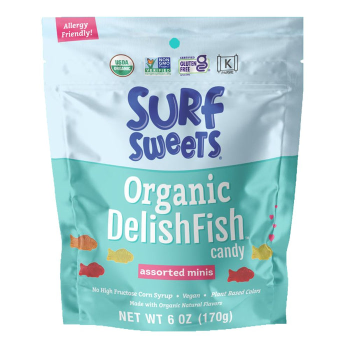 SURF SWEETS: Organic DelishFish Assorted Minis, 6 oz