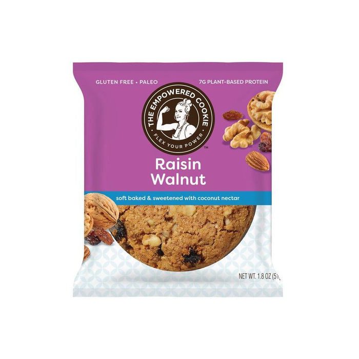 THE EMPOWERED COOKIE: Raisin Walnut Cookie, 1.8 oz