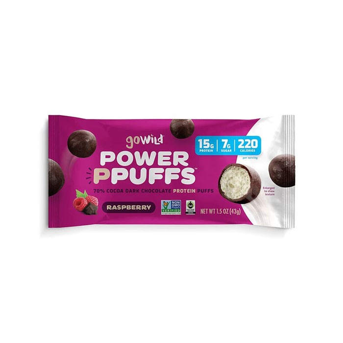 GO WILD: Power Ppuffs Raspberry, 1.5 oz
