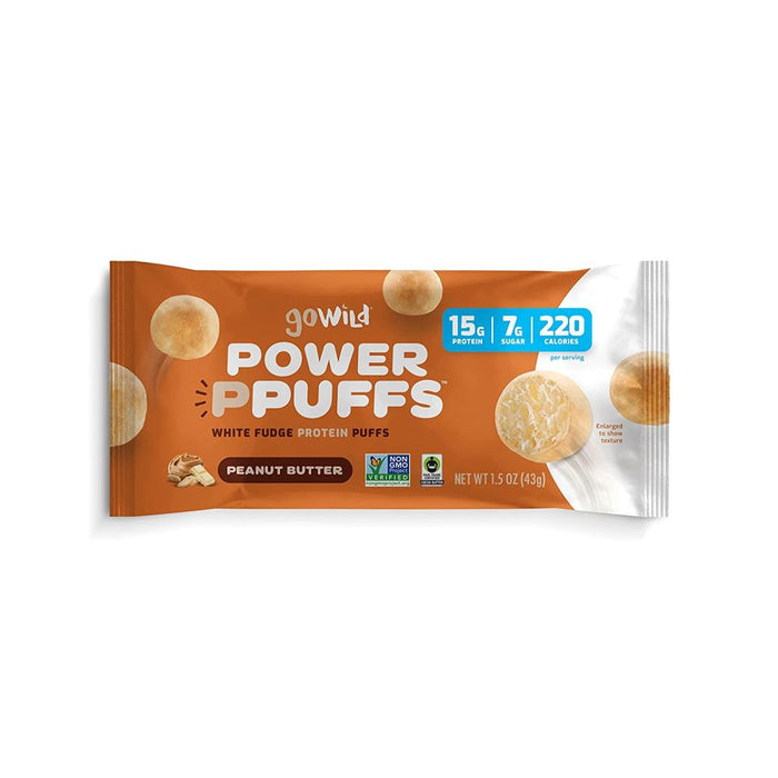 GO WILD: Power Ppuffs Peanut Butter, 1.5 oz