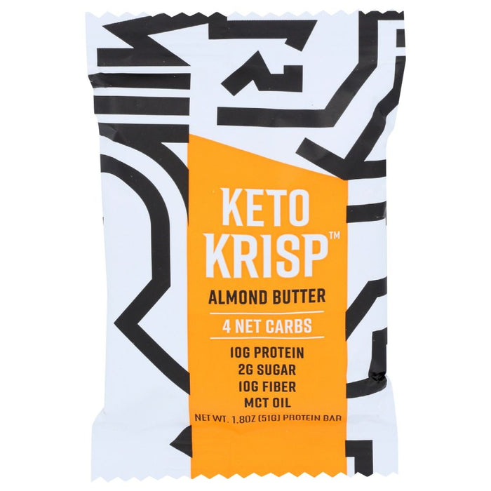 KETO KRISP: Almond Butter Bar, 1.8 oz