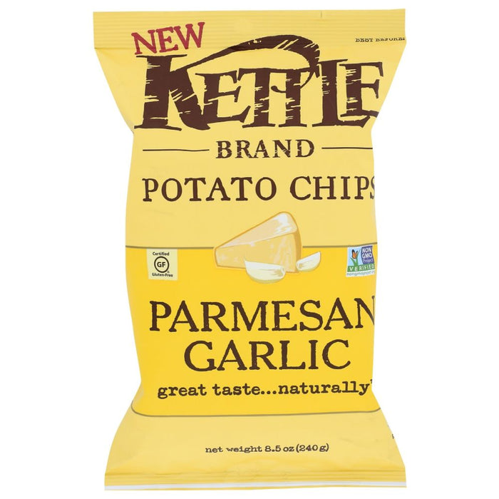 KETTLE FOODS: Chips Kettle Garlic Parm, 8.5 oz