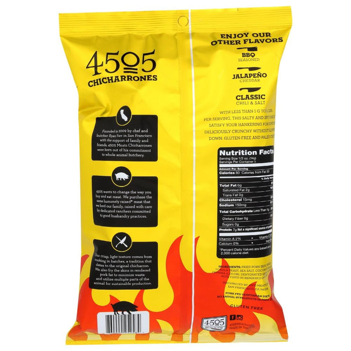 4505 MEATS: Chicharrones En Fuego Gf, 2.5 oz