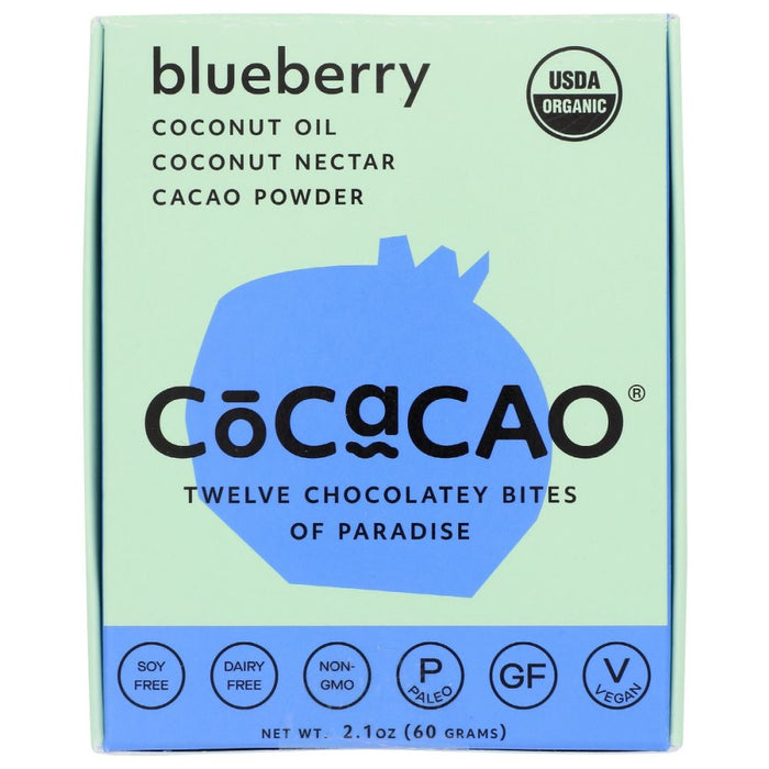 COCACAO: Bar Blueberry, 2.1 oz