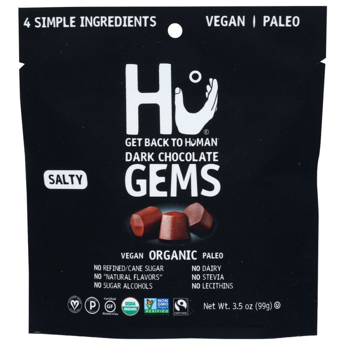 HU: Choc Gems Salty Snacking, 3.5 oz