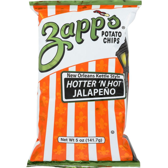 ZAPPS: Chip Hot Jalapeno, 5 oz
