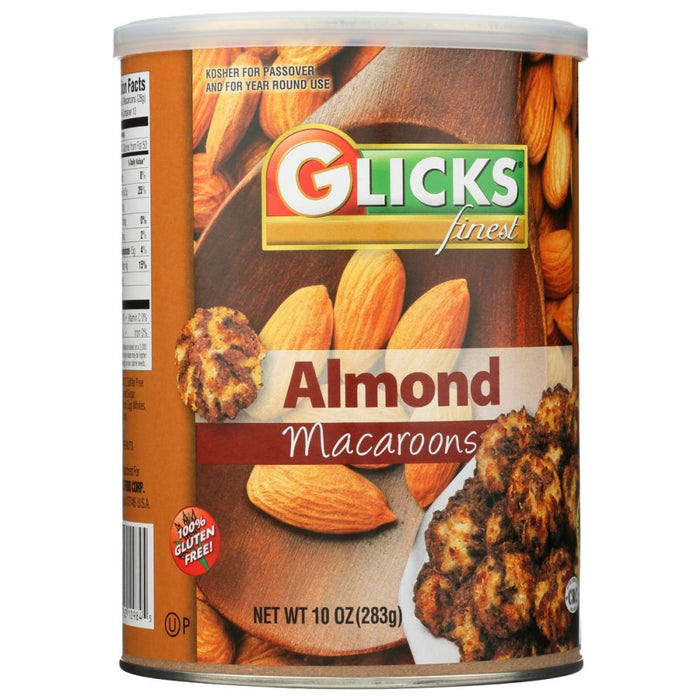 GLICKS: Macaroon Almnd Gf, 10 oz