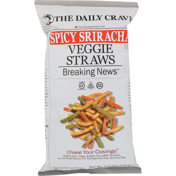THE DAILY CRAVE: Veggie Straws Sriracha, 5.5 oz