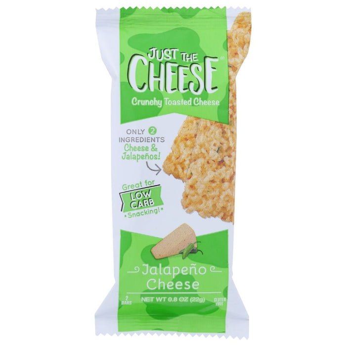 JUST THE CHEESE: Snack Bar Cheese Jalapeno, 0.8 oz