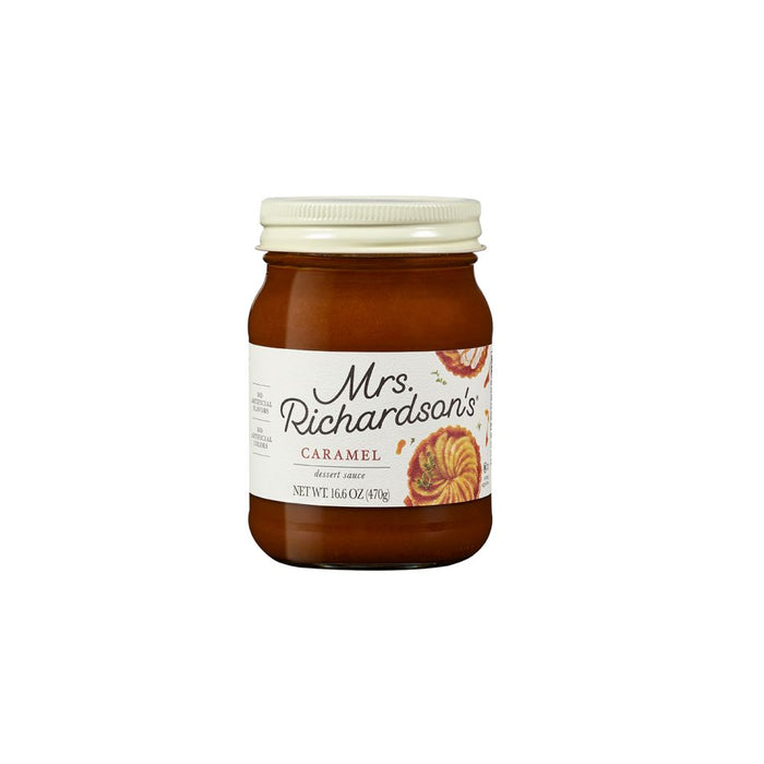 MRS RICHARDSONS: Caramel Dessert Sauce, 16.6 oz
