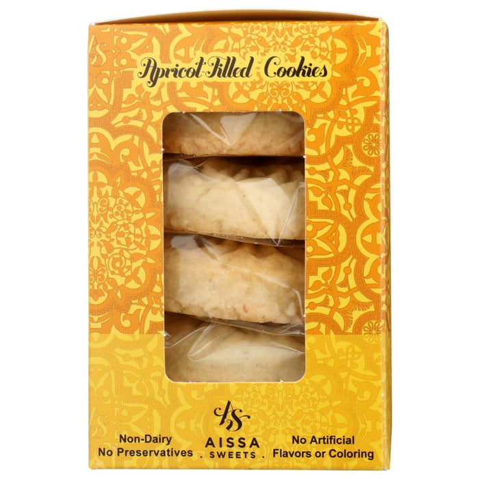 AISSA SWEETS: Apricot Filled Mamoul Cookies, 10 oz