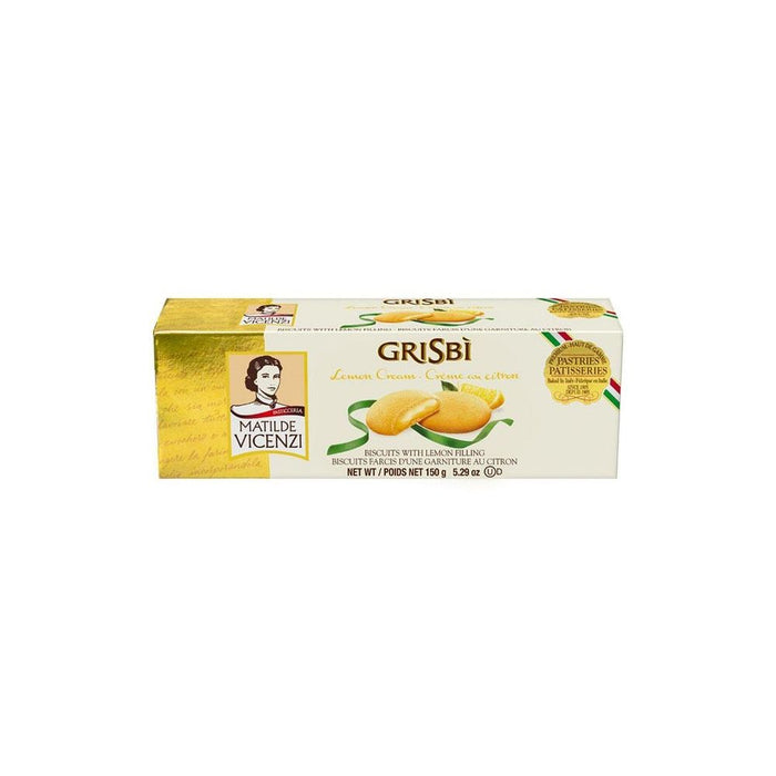 VICENZI: Cookie Grisbi Lemon Gf, 5.29 oz