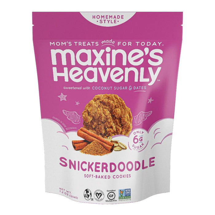 MAXINES HEAVENLY: Snickerdoodle Cookies, 7.2 oz