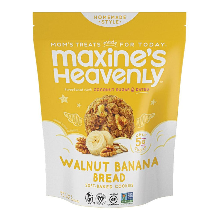MAXINES HEAVENLY: Walnut Banana Bread, 7.2 oz